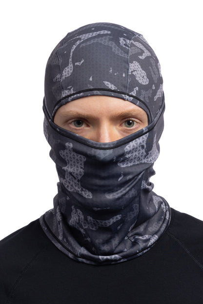 Dark Gray Camo Multi-Functional Balaclava Light Weight