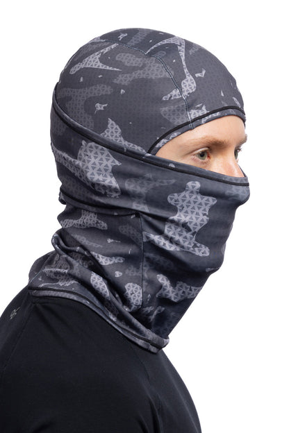 Dark Gray Camo Multi-Functional Balaclava Light Weight