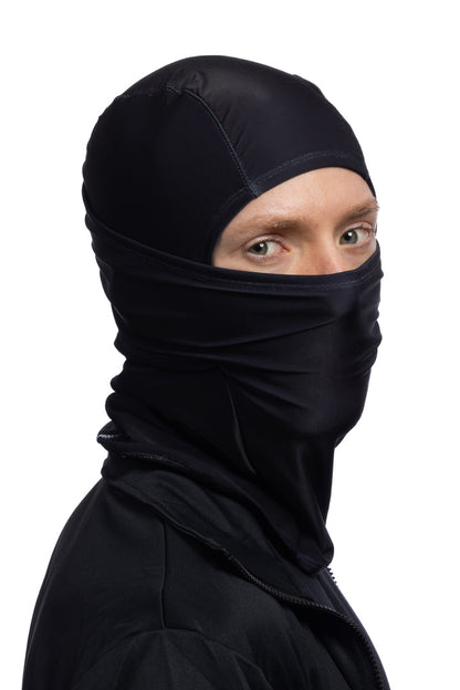 Black with USA Flag Multi-Functional Balaclava Winter Weight