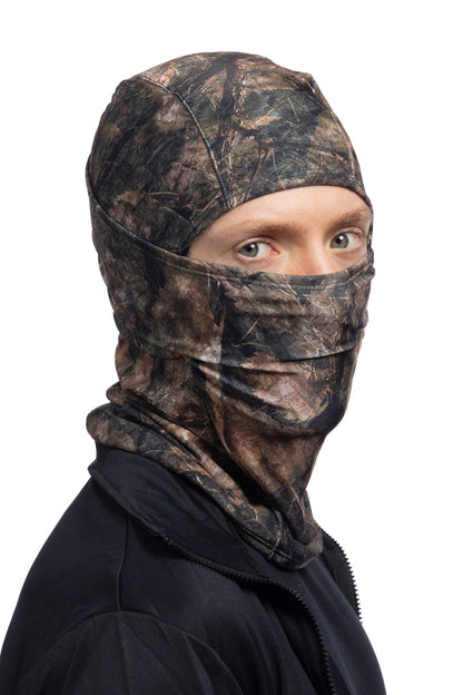 Forest Camo Multi-Functional Balaclava Winter Weight