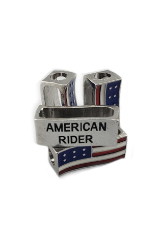 American Rider (Metal) Biker Whip Ornament Pack
