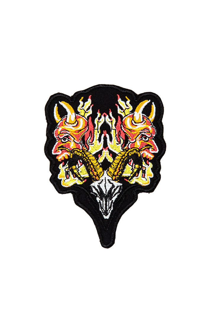 Mirrored Devils Patch – Hair Glove