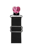 Cancer Awareness w/Gems Boot Stirrup Set