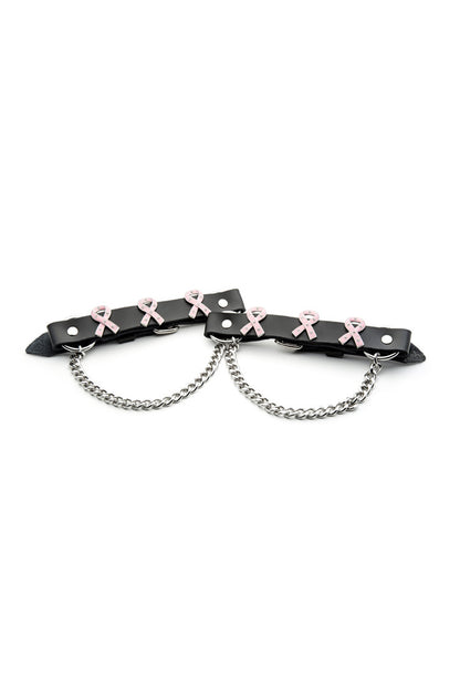 Cancer Awareness Boot Bracelet set