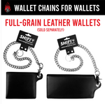 28" Matte Stainless Steel Wallet Chain