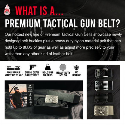 Nylon Belt w/Eagle Buckle