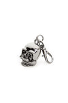  - Jacket Zipper Pull - Chrome Skull Head Zipper Pull - 1