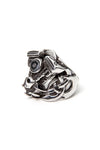  - Stainless Steel Ring - Raised Celtic V-Twin Engine Ring - 1