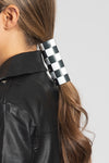 Neoprene Checkered Race Flag Hair GloveÂ®