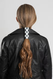 Neoprene Checkered Race Flag Hair Glove®
