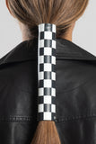 Neoprene Checkered Race Flag Hair GloveÂ®