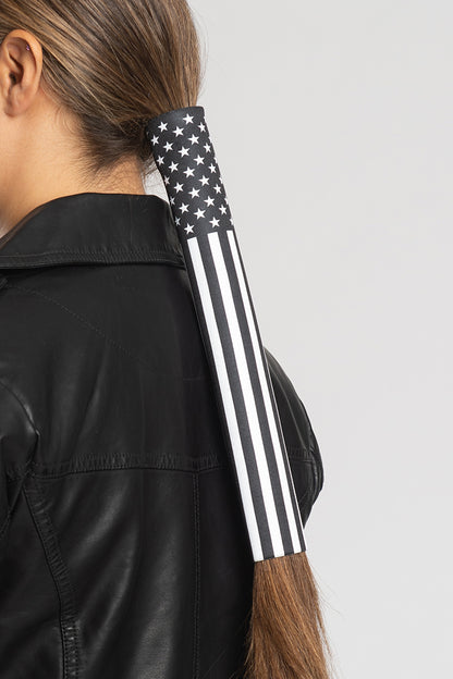 Neoprene 12" B&W American Flag - Original Hair Glove®