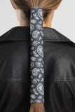 12" Neoprene B&W Paisley - Original Hair Glove®