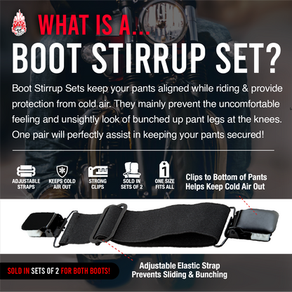 HG Skull Boot Stirrup Set