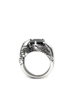  - Stainless Steel Ring - Black Zircon Ring - 3