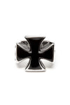 - Stainless Steel Ring - Iron Cross with Bolts Ring - 2