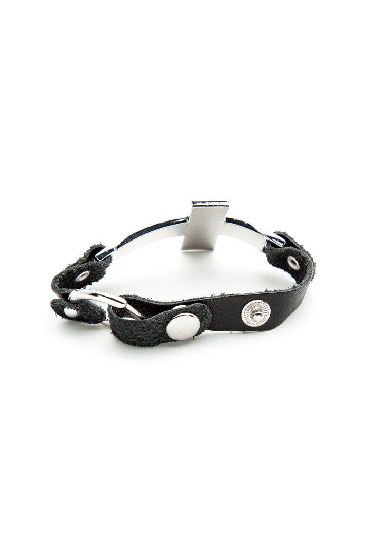  - Bracelet - Silver Crystal Cross Bracelet - 2