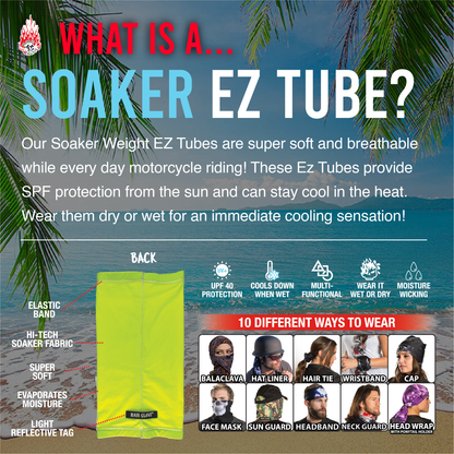 Orange Skull Soaker Series EZ Tube
