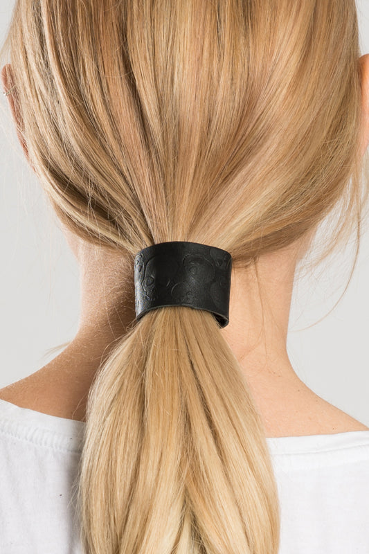 1.25" Set Debossed Skulls & Bling - Original Hair Glove®