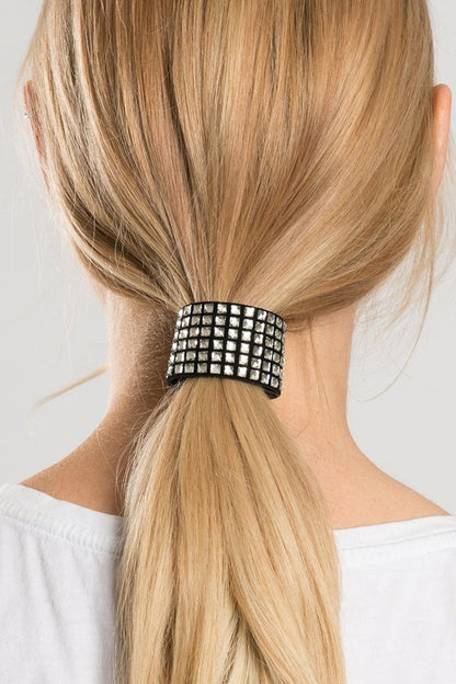 1.25" Set Debossed Skulls & Bling - Original Hair Glove®