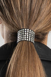 1.25" Set Purple Butterfly & Bling Suede - Original Hair Glove®