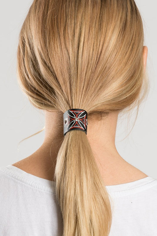 1.25" Set Iron Cross & Solid Black - Original Hair Glove®