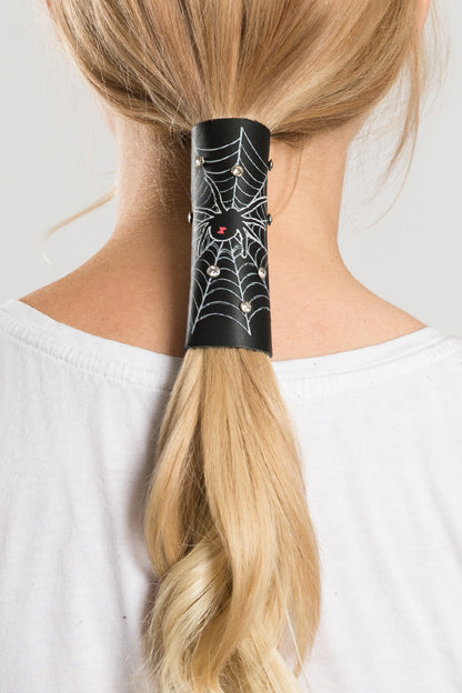 Spider Web & Rhinestones - Original Hair Glove®
