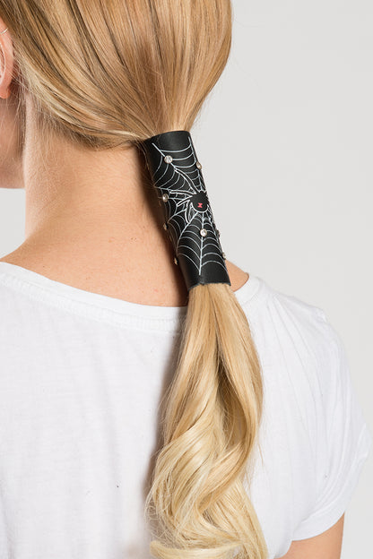 Spider Web & Rhinestones - Original Hair Glove®