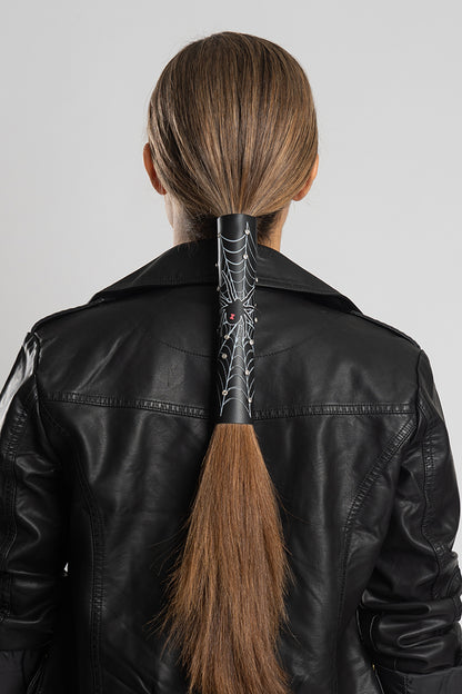 Spider Web & Rhinestones - Original Hair Glove®