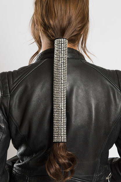 12" All-Over Super Bling-Black Suede - Original Hair Glove®