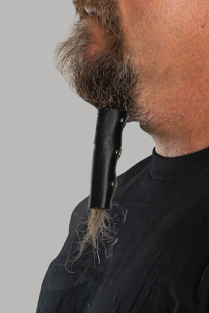 3" Solid Black Beard Glove