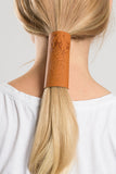 Tribal Debossed Lone Wolf (Brown) - Original Hair Glove®