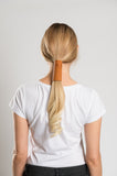 Tribal Debossed Lone Wolf (Brown) - Original Hair Glove®