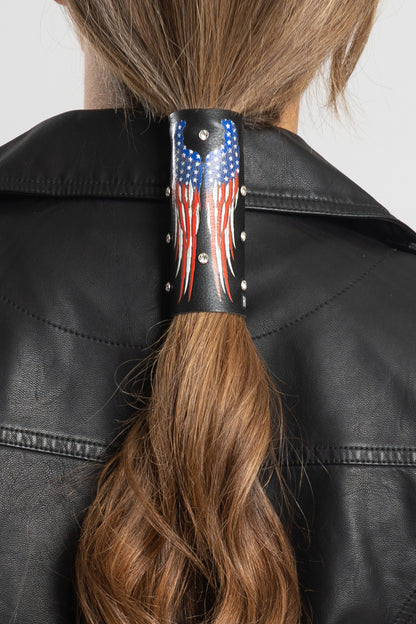 American Flag Wings w/Gems - Original Hair Glove®