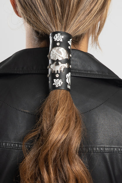 Skulls & Roses Cut-out w/Lace - Original Hair Glove®