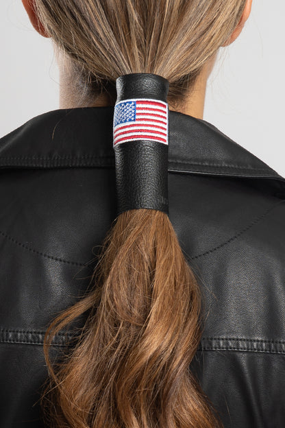 Embroidered USA Flag - Original Hair Glove®