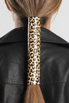 Leather Leopard Print Hair GloveÂ®