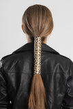 Leather Leopard Print Hair GloveÂ®