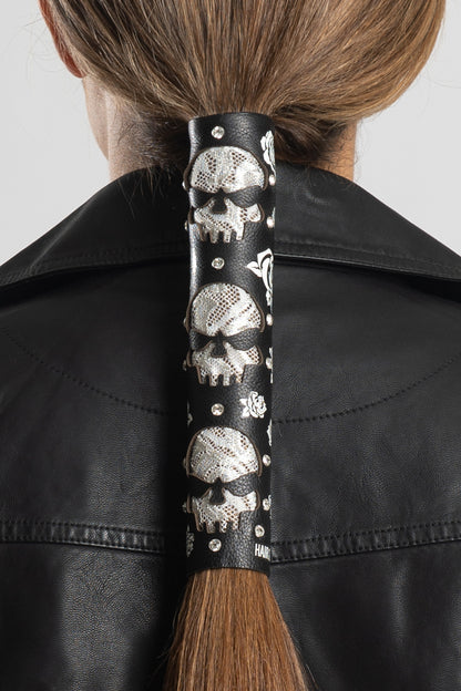 Skulls & Roses Cut-out w/Lace - Original Hair Glove®