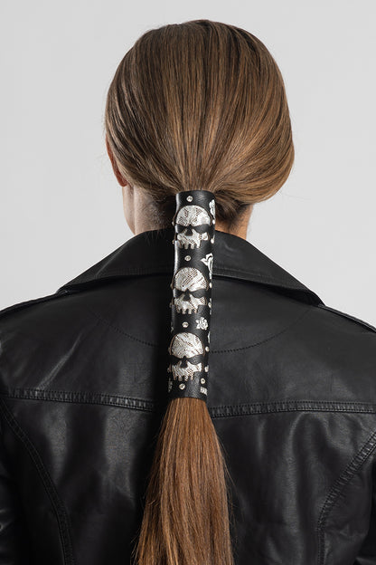 Skulls & Roses Cut-out w/Lace - Original Hair Glove®