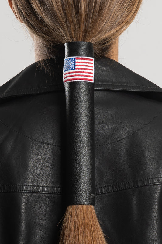 Embroidered USA Flag - Original Hair Glove®