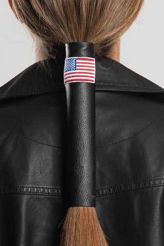 Embroidered USA Flag - Original Hair Glove®