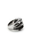  - Stainless Steel Ring - Black Zircon Ring - 5
