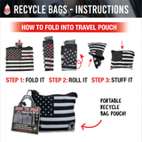 Classic USA Flag Recycle Bag