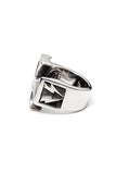  - Stainless Steel Ring - Iron Cross with Bolts Ring - 3