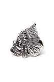  - Stainless Steel Ring - Skull Feathers Ring - 4