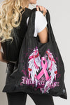 Pink Ribbon, RIDE FOR CURE Recycle Bag