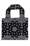 Black Paisley Recycle Bag