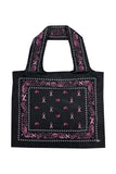 Pink Ribbon Paisley Recycle Bag