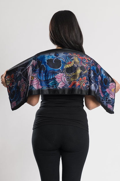 Asian Tattoo Flag Cooling Towel-(40"x12")